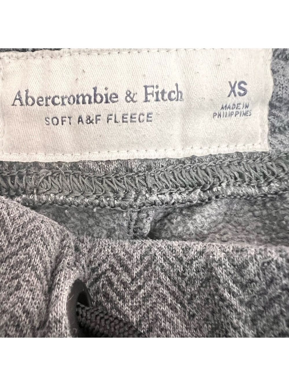 Abercrombie & Fitch Essential Soft Fleece Sweatpant Women Gray Jogger XS - Picture 10 of 11
